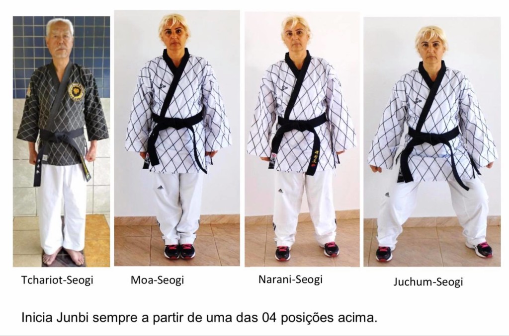 JUNBI A posição que treina a sua concentração