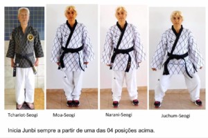 JUNBI A posição que treina a sua concentração