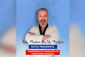 Novo presidente CBTMARCIAL AROLDO MARTINS