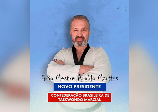 Novo presidente CBTMARCIAL AROLDO MARTINS